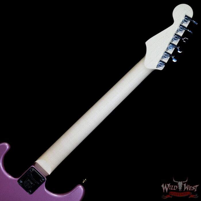 Charvel Custom Shop San Dimas HSS Floyd Rose 1984 EMG Pickups Burgundy Mist Metallic 8.70 LBS - Image 5