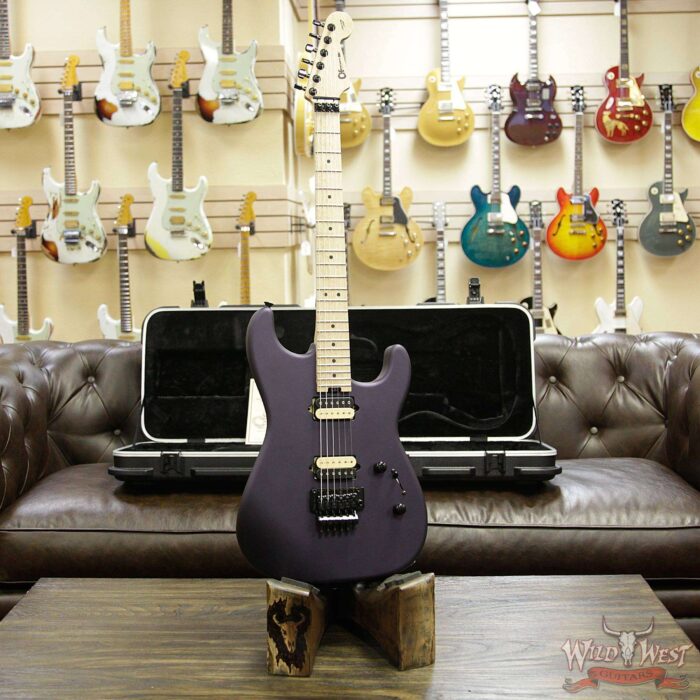 Summer Event #801 Charvel USA San Dimas Floyd Rose Birdseye Neck Midnight Purple DEMO $439.00 - Image 12