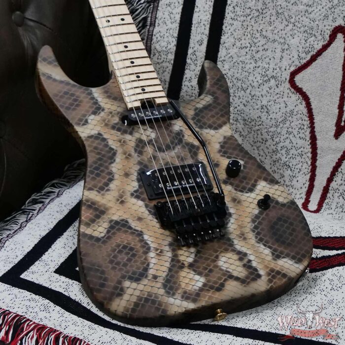 Charvel Custom Shop USA Warren DeMartini Signature Snake SH Floyd Rose Maple Neck Snakeskin Graphic 7.60lbs - Image 11