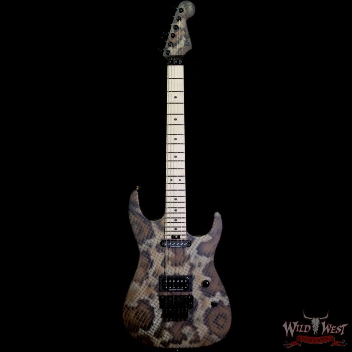Charvel USA Warren DeMartini Signature Snake SH Floyd Rose Maple Neck Snakeskin Graphic - Image 3