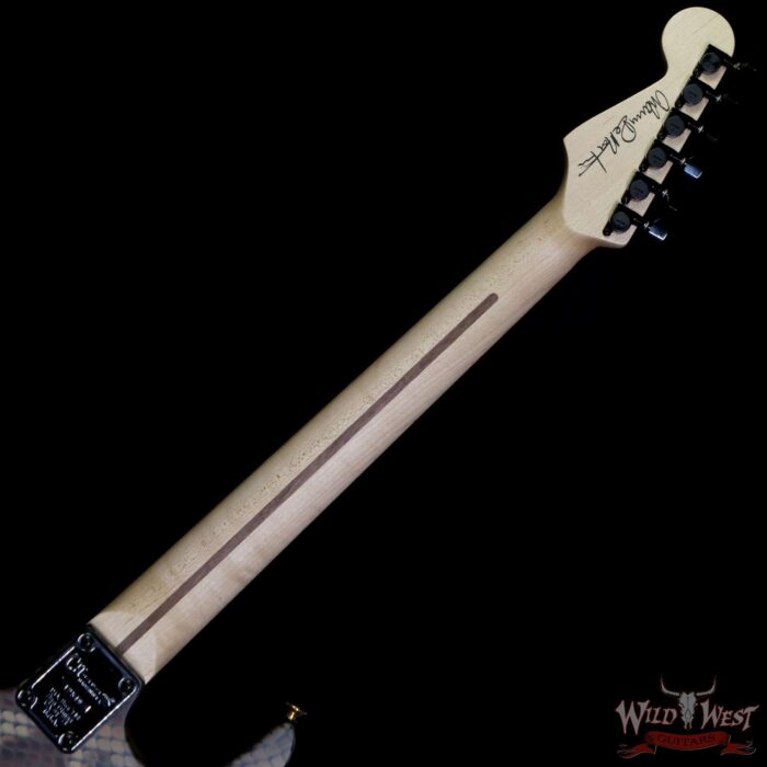 Charvel USA Warren DeMartini Signature Snake SH Floyd Rose Maple Neck Snakeskin Graphic - Image 5