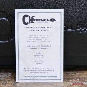 Charvel Custom Shop Guthrie Govan USA Signature HSH Flame Maple Top Caramelized Basswood Body Natural 7.20 LBS - Image 12