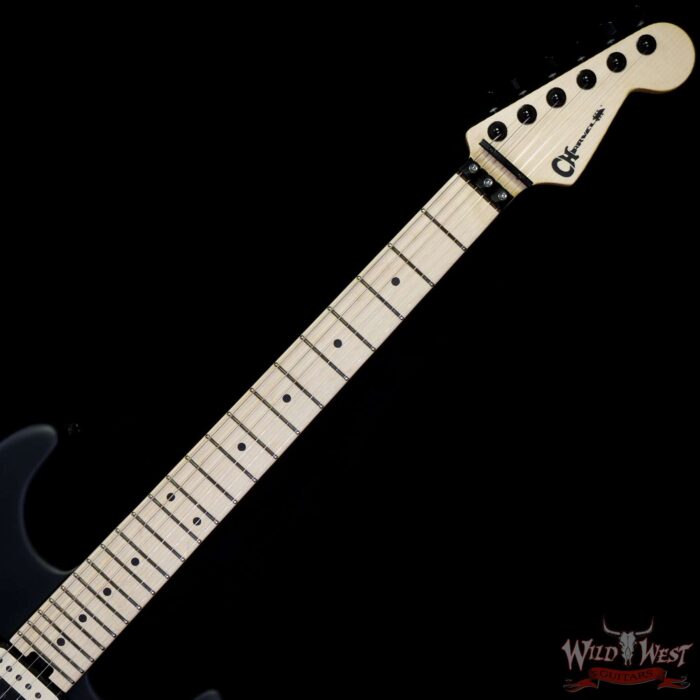 Charvel Jim Root Signature Pro-Mod San Dimas® Style 1 HH Floyd Rose Maple Fingerboard Satin Black - Image 4