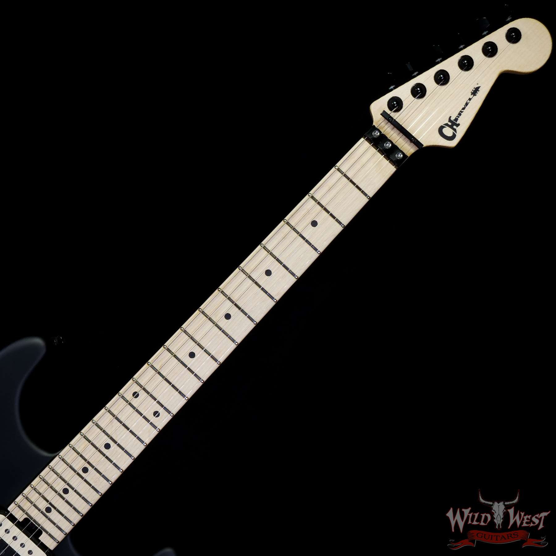 charvel-jimrootsd-mc22006146-c2__wwg.jpg Charvel Jim Root Signature Pro-Mod San DimasĀ® Style 1 HH Floyd Rose Maple Fingerboard Satin Black - Image 4