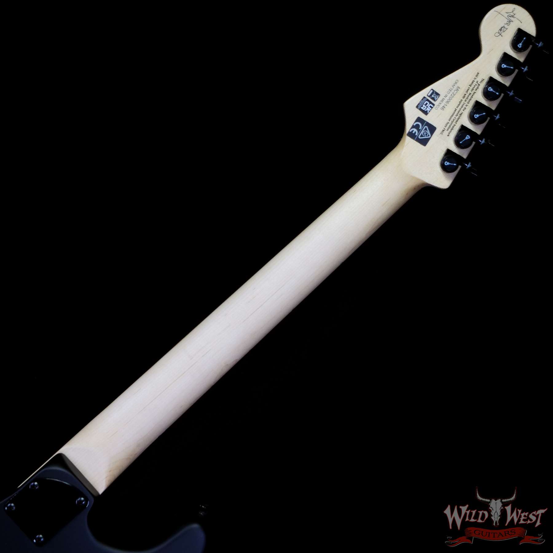 charvel-jimrootsd-mc22006146-c3__wwg.jpg Charvel Jim Root Signature Pro-Mod San DimasĀ® Style 1 HH Floyd Rose Maple Fingerboard Satin Black - Image 5