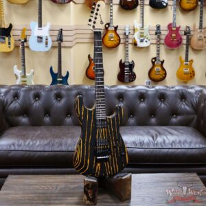 Charvel Pro-Mod San Dimas Style 1 HH FR E Ash Floyd Rose Ebony Fingerboard Old Yella - Image 5
