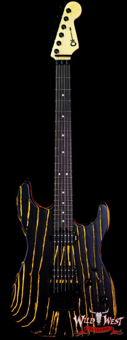 Charvel Pro-Mod San Dimas Style 1 HH FR E Ash Floyd Rose Ebony Fingerboard Old Yella