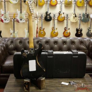 Charvel Limited Edition Siper Stock SC1 Floyd Rose Black Relic with Hardshell Case - Image 8