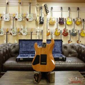 Charvel USA Custom Shop WW005 Masterbuilt Red Dave San Dimas HH Quiltd Maple Top Birdseye Neck Trans Charcoal - Image 15