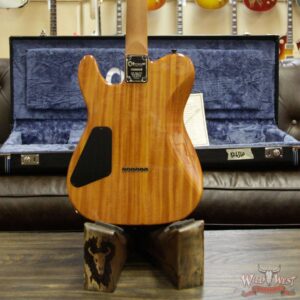Charvel Custom Shop WW002 Masterbuilt Red Dave Style 2 HH Flamed Maple Top Ebony Board Natural - Image 15