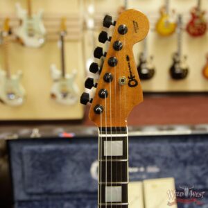 Charvel Custom Shop WW002 Masterbuilt Red Dave Style 2 HH Flamed Maple Top Ebony Board Natural - Image 12