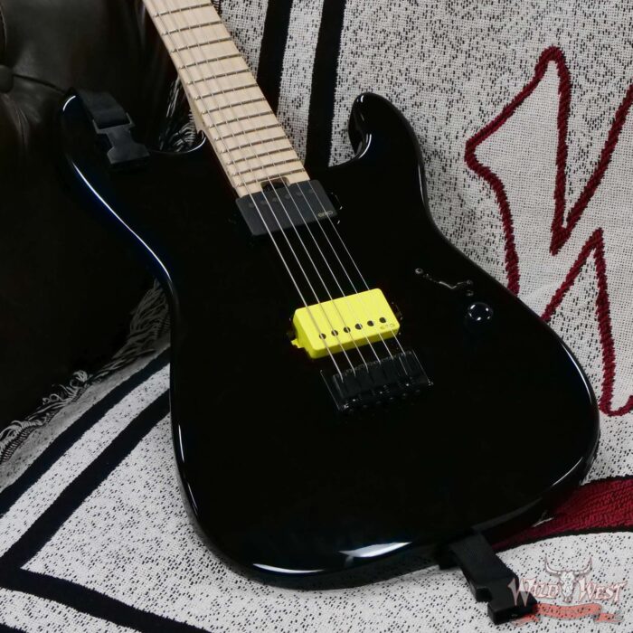 Jim Root Collection Charvel Sean Long Signature Pro-Mod San Dimas Style 1 Black 7.75 LBS - Image 9