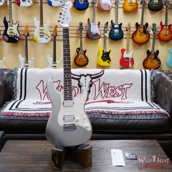 Charvel Prashant Aswani Signature Pro-Mod So-Cal PA28 Rosewood Fingerboard Inca Silver - Image 4