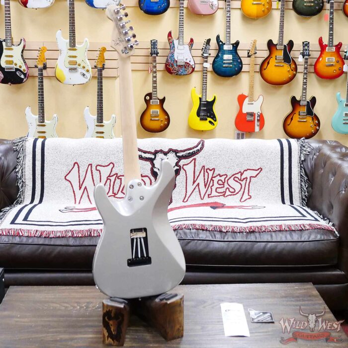 Charvel Prashant Aswani Signature Pro-Mod So-Cal PA28 Rosewood Fingerboard Inca Silver - Image 7