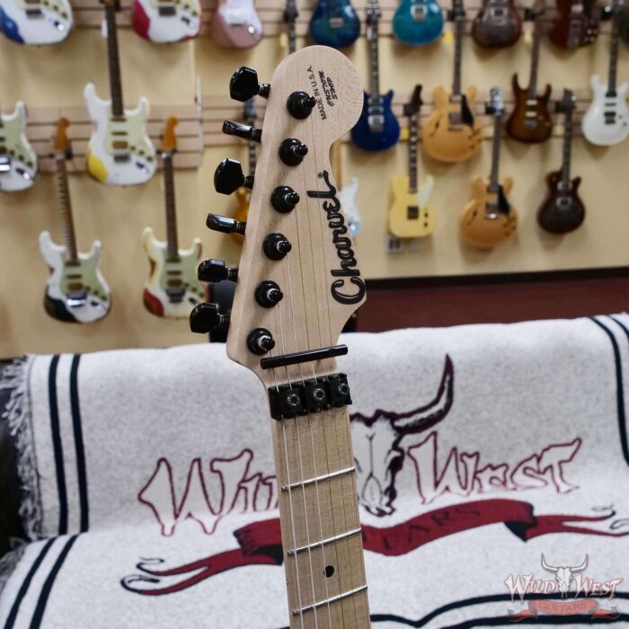 Charvel Custom Shop San Dimas HSS Floyd Rose 1984 EMG Pickups Burgundy Mist Metallic 8.75 LBS - Image 7