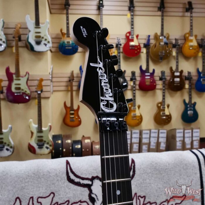 Charvel Custom Shop San Dimas HSS Floyd Rose 1984 Rosewood Fingerboard Reverse Headstock Burgundy Mist Metallic 8.65 lbs - Image 6