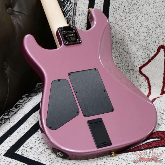 Charvel Custom Shop San Dimas HSS Floyd Rose 1984 EMG Pickups Burgundy Mist Metallic 8.75 LBS - Image 10