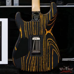 Jim Root Collection 2020 Charvel Pro-Mod San Dimas Style 1 HH Floyd Rose Old Yella - Image 11