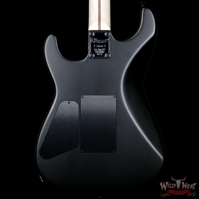 Charvel USA Select San Dimas Style 1 HSS Floyd Rose Maple Fretboard Pitch Black - Image 7