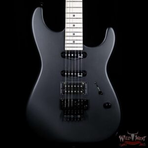Charvel USA Select San Dimas Style 1 HSS Floyd Rose Maple Fretboard Pitch Black - Image 3