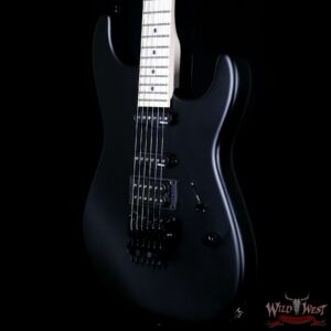 Charvel USA Select San Dimas Style 1 HSS Floyd Rose Maple Fretboard Pitch Black - Image 2