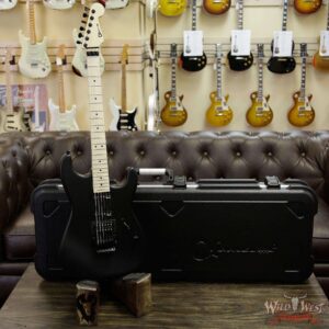 Charvel USA Select San Dimas Style 1 HSS Floyd Rose Maple Fretboard Pitch Black - Image 12