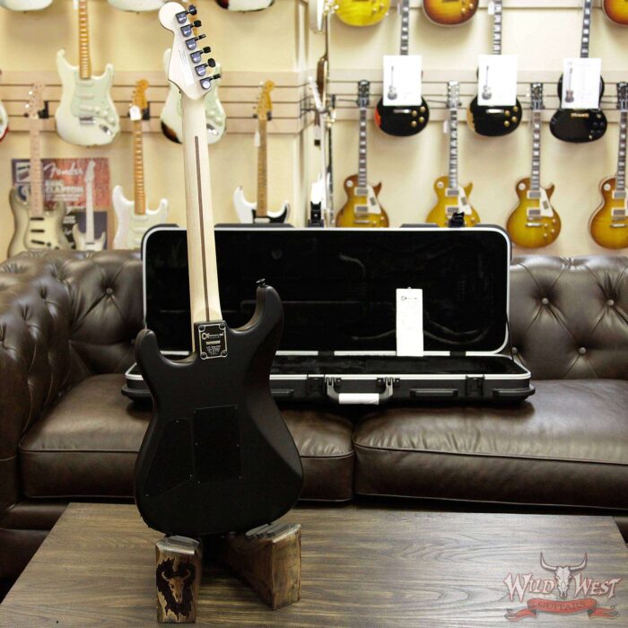 Charvel USA Select San Dimas Style 1 HSS Floyd Rose Maple Fretboard Pitch Black - Image 14