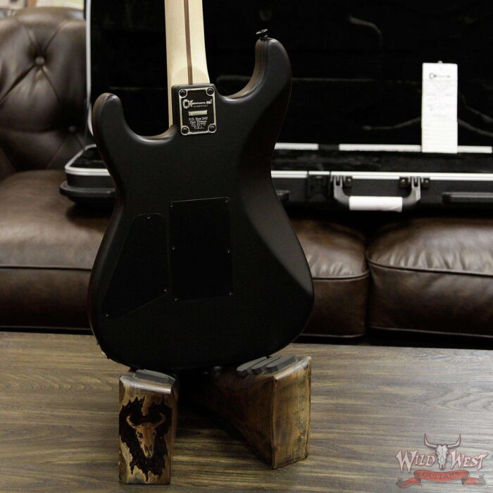 Charvel USA Select San Dimas Style 1 HSS Floyd Rose Maple Fretboard Pitch Black - Image 15