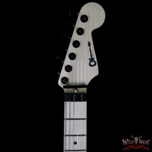 Charvel USA Select San Dimas Style 1 HSS Floyd Rose Maple Fretboard Pitch Black - Image 8
