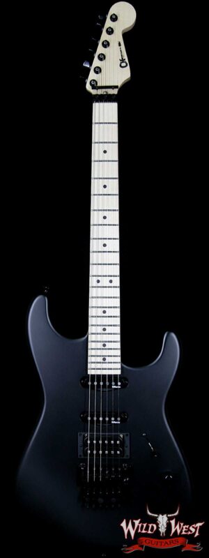 Charvel USA Select San Dimas Style 1 HSS Floyd Rose Maple Fretboard Pitch Black