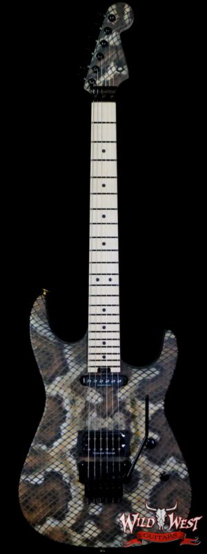Charvel Custom Shop Warren DeMartini USA Signature Snake Maple Fingerboard Snakeskin