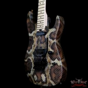 Charvel Custom Shop USA Warren DeMartini Signature Snake SH Floyd Rose Maple Neck Snakeskin Graphic - Image 2