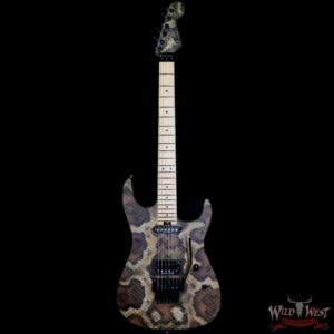 Charvel Custom Shop USA Warren DeMartini Signature Snake SH Floyd Rose Maple Neck Snakeskin Graphic - Image 3