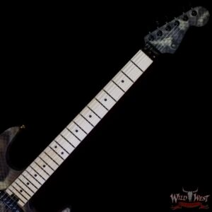 Charvel Custom Shop USA Warren DeMartini Signature Snake SH Floyd Rose Maple Neck Snakeskin Graphic - Image 4