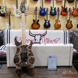 Charvel Custom Shop USA Warren DeMartini Signature Snake SH Floyd Rose Maple Neck Snakeskin Graphic - Image 6