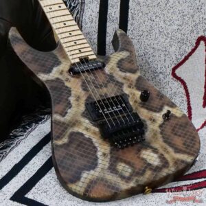 Charvel Custom Shop USA Warren DeMartini Signature Snake SH Floyd Rose Maple Neck Snakeskin Graphic - Image 8
