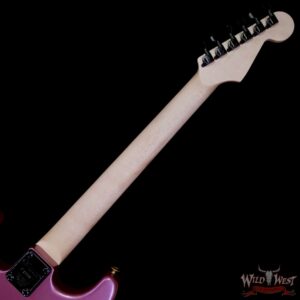 Charvel Custom Shop San Dimas HSS Floyd Rose 1984 Rosewood Fingerboard Reverse Headstock EMG Pickups Burgundy Mist Metallic 8.75 LBS - Image 5