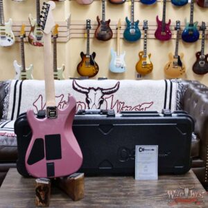 Charvel Custom Shop San Dimas HSS Floyd Rose 1984 Rosewood Fingerboard Reverse Headstock EMG Pickups Burgundy Mist Metallic 8.75 LBS - Image 9
