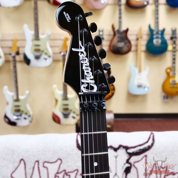 Charvel Custom Shop San Dimas HSS Floyd Rose 1984 Rosewood Fingerboard Reverse Headstock EMG Pickups Burgundy Mist Metallic 8.80 LBS - Image 7