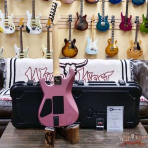Charvel Custom Shop San Dimas HSS Floyd Rose 1984 Rosewood Fingerboard Reverse Headstock EMG Pickups Burgundy Mist Metallic 8.80 LBS - Image 9
