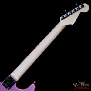 Charvel Custom Shop San Dimas HSS Floyd Rose 1984 Rosewood Fingerboard Reverse Headstock EMG Pickups Burgundy Mist Metallic 8.75 LBS - Image 5