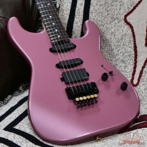 Charvel Custom Shop San Dimas HSS Floyd Rose 1984 Rosewood Fingerboard Reverse Headstock EMG Pickups Burgundy Mist Metallic 8.75 LBS - Image 8
