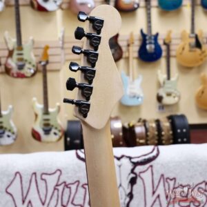 Charvel Custom Shop San Dimas HSS Floyd Rose 1984 Rosewood Fingerboard Reverse Headstock EMG Pickups Burgundy Mist Metallic 8.75 LBS - Image 10