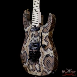 Charvel Custom Shop USA Warren DeMartini Signature Snake SH Floyd Rose Maple Neck Snakeskin Graphic 7.30 LBS - Image 2
