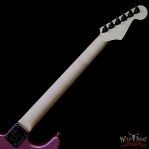 Charvel Custom Shop San Dimas HSS Floyd Rose 1984 Maple Fingerboard Reverse Headstock Burgundy Mist Metallic 8.55 LBS - Image 5