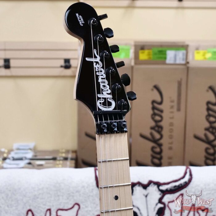 Charvel Custom Shop San Dimas HSS Floyd Rose 1984 Maple Fingerboard Reverse Headstock Burgundy Mist Metallic 8.55 LBS - Image 7
