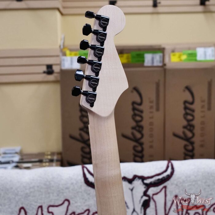 Charvel Custom Shop San Dimas HSS Floyd Rose 1984 Maple Fingerboard Reverse Headstock Burgundy Mist Metallic 8.55 LBS - Image 10