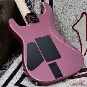 Charvel Custom Shop San Dimas HSS Floyd Rose 1984 Maple Fingerboard Reverse Headstock Burgundy Mist Metallic 8.55 LBS - Image 11