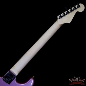 Charvel Custom Shop San Dimas HSS Floyd Rose 1984 Maple Fingerboard Reverse Headstock Burgundy Mist Metallic 8.45 LBS - Image 5