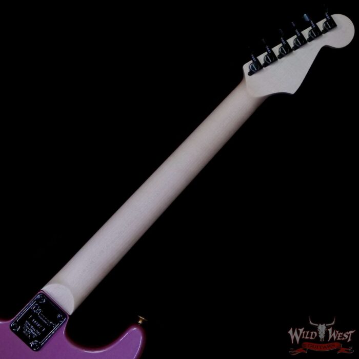 Charvel Custom Shop San Dimas HSS Floyd Rose 1984 Maple Fingerboard Reverse Headstock Burgundy Mist Metallic 8.50 LBS - Image 5
